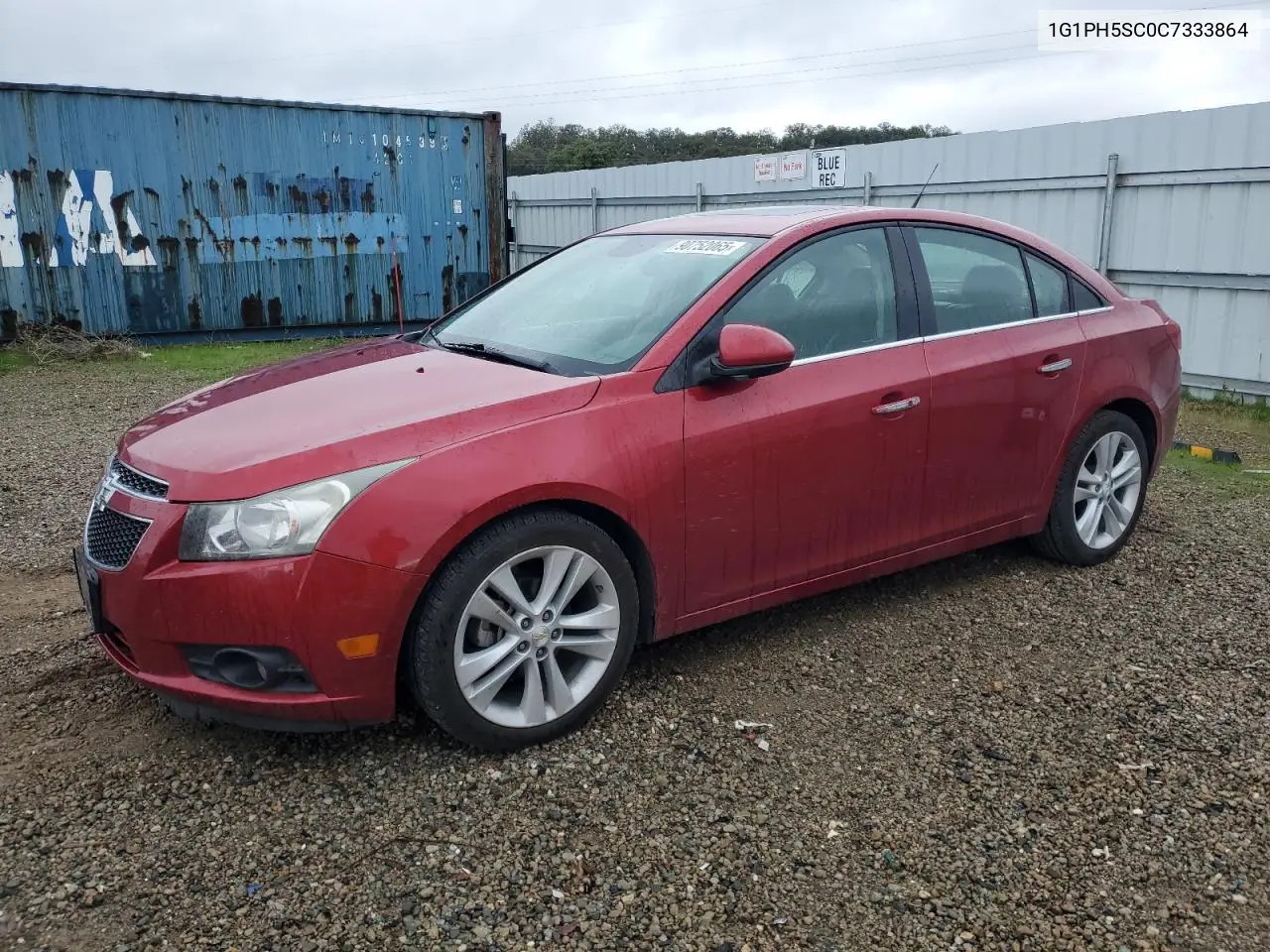 1G1PH5SC0C7333864 2012 Chevrolet Cruze Ltz