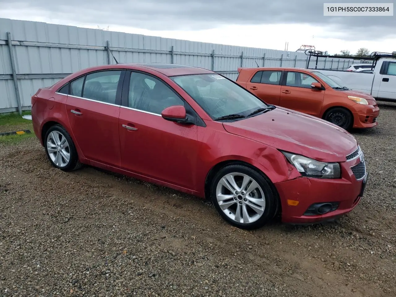 1G1PH5SC0C7333864 2012 Chevrolet Cruze Ltz