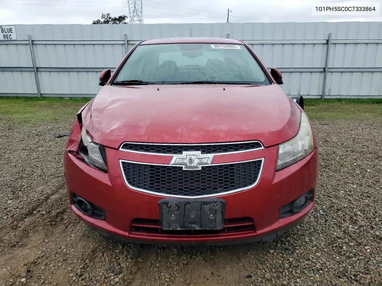 1G1PH5SC0C7333864 2012 Chevrolet Cruze Ltz