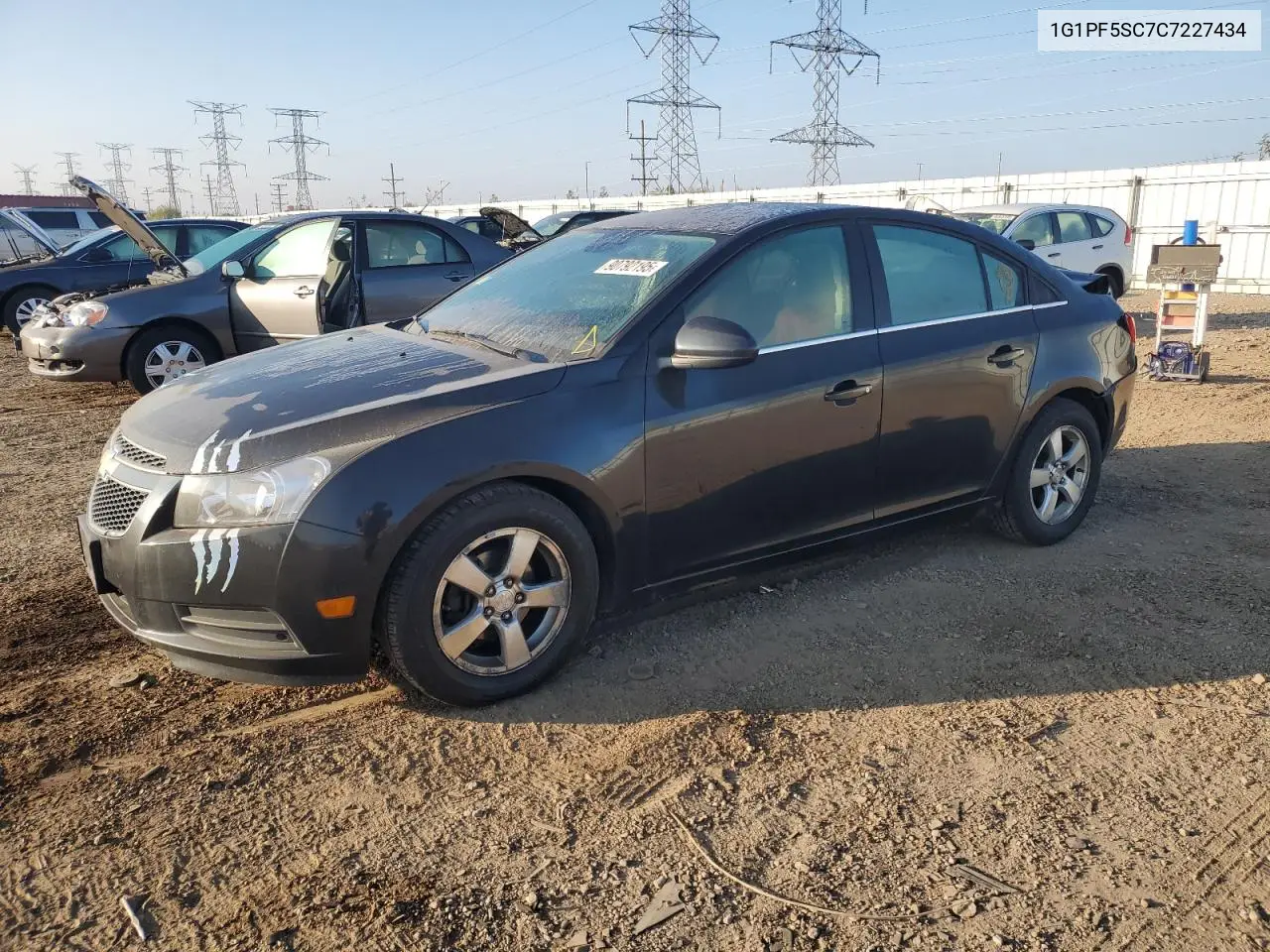 1G1PF5SC7C7227434 2012 Chevrolet Cruze Lt