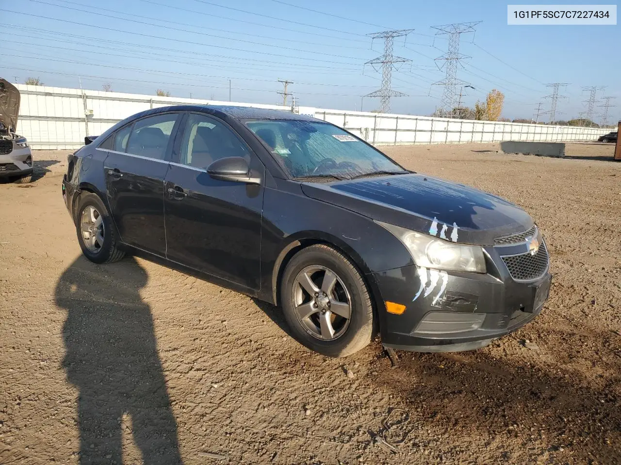 1G1PF5SC7C7227434 2012 Chevrolet Cruze Lt