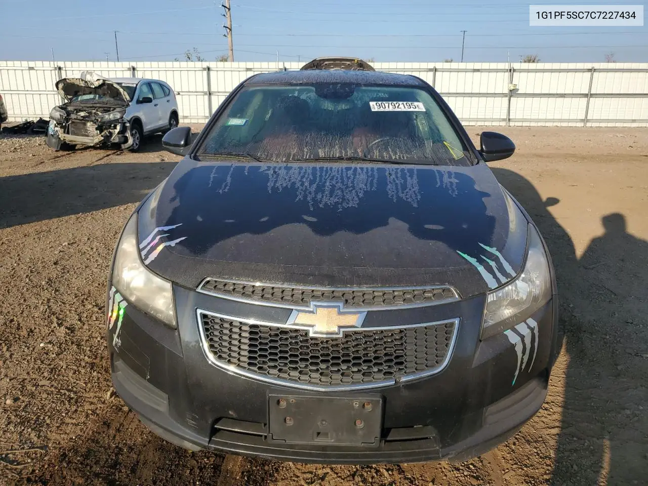 1G1PF5SC7C7227434 2012 Chevrolet Cruze Lt