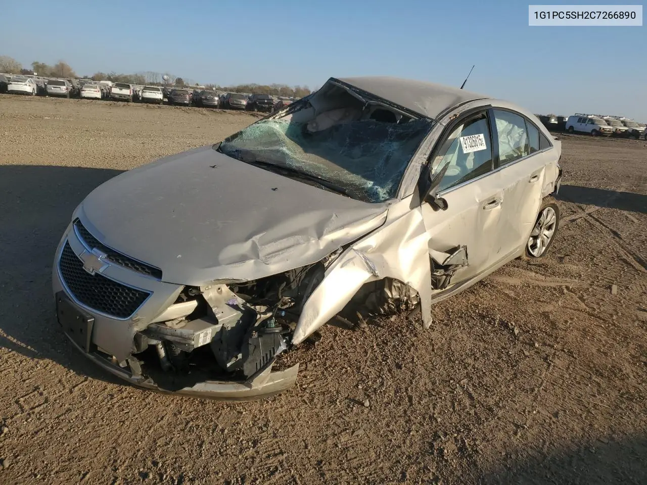 1G1PC5SH2C7266890 2012 Chevrolet Cruze Ls