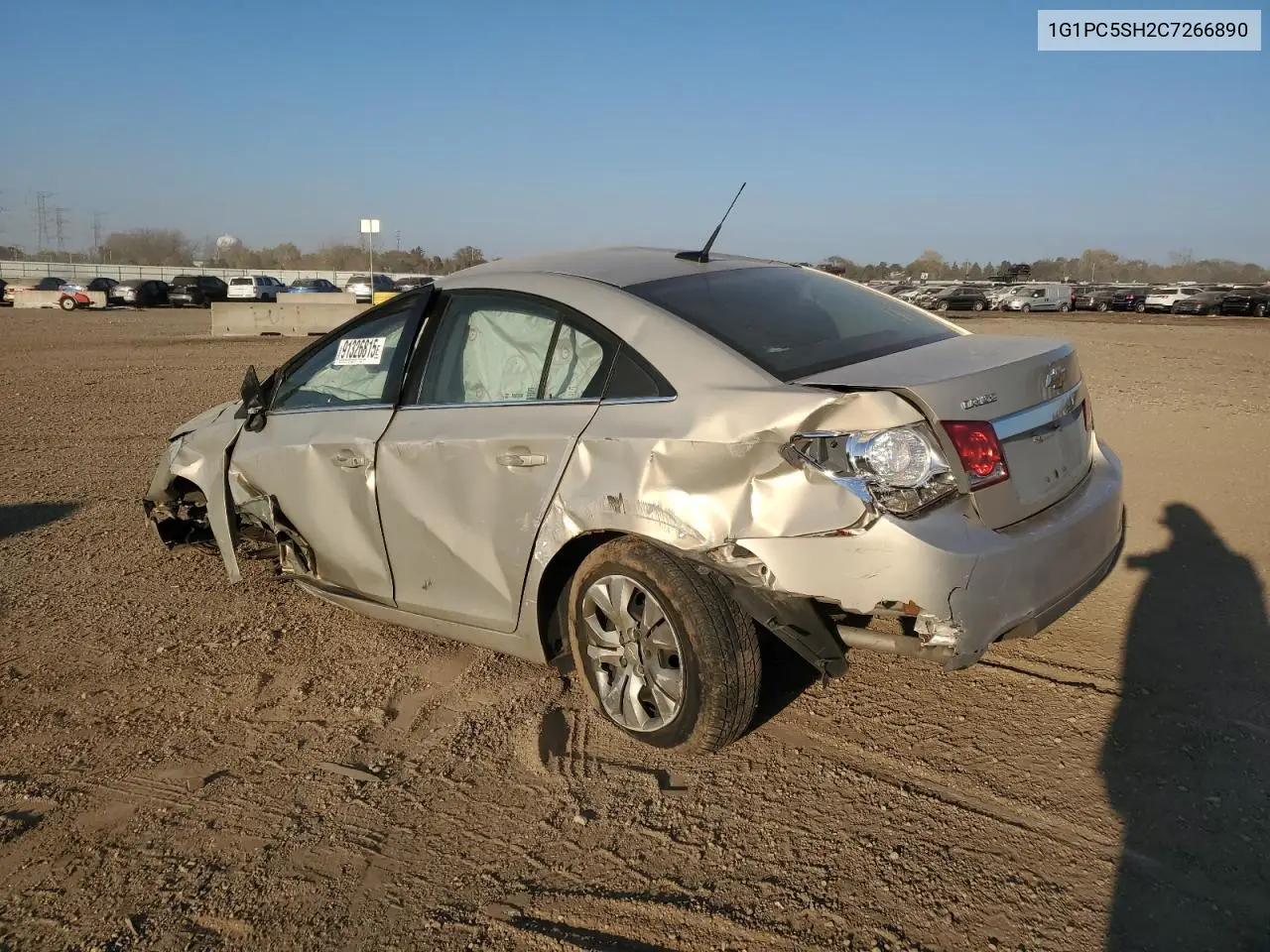 1G1PC5SH2C7266890 2012 Chevrolet Cruze Ls