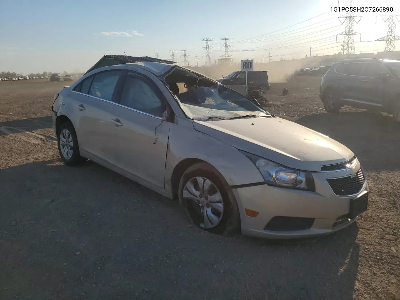 1G1PC5SH2C7266890 2012 Chevrolet Cruze Ls