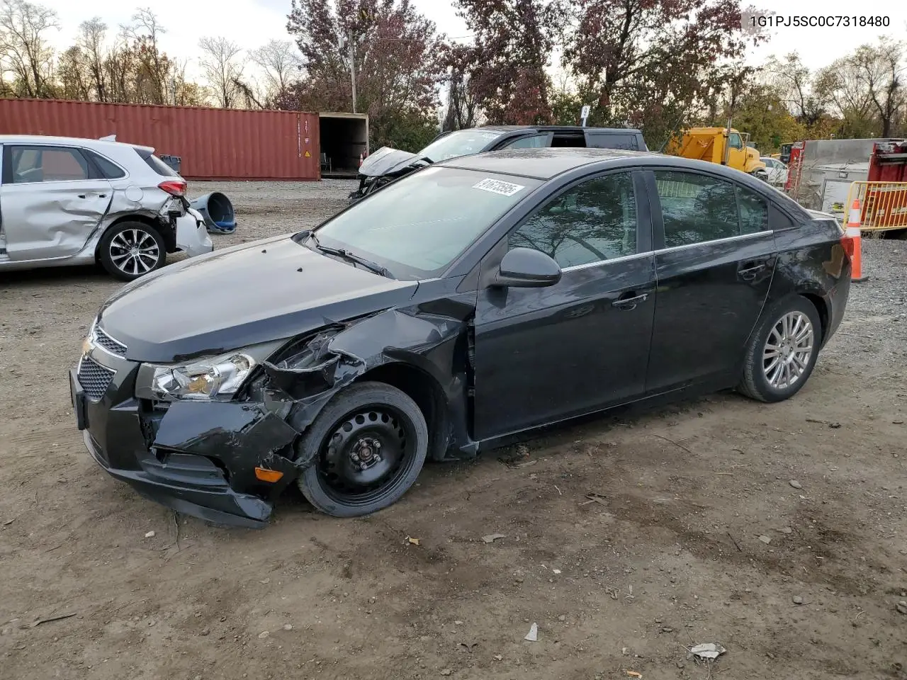 1G1PJ5SC0C7318480 2012 Chevrolet Cruze Eco