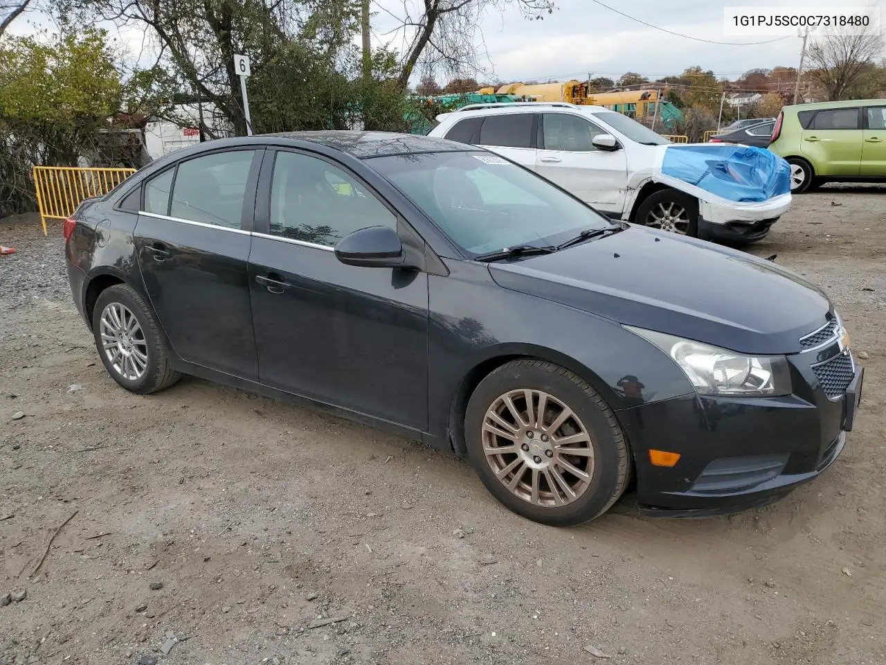 1G1PJ5SC0C7318480 2012 Chevrolet Cruze Eco