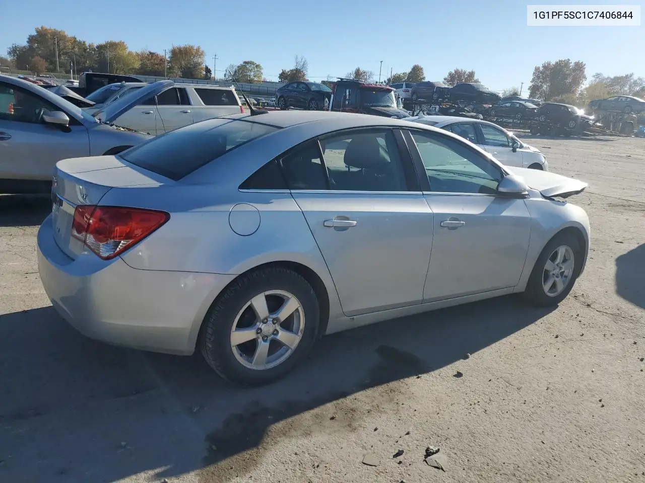 1G1PF5SC1C7406844 2012 Chevrolet Cruze Lt
