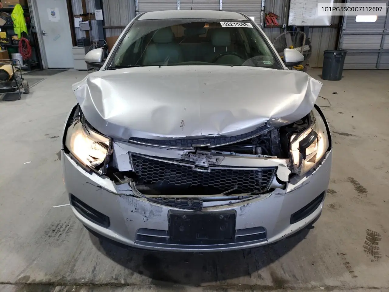 1G1PG5SC0C7112607 2012 Chevrolet Cruze Lt