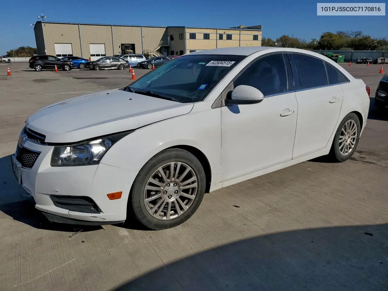 1G1PJ5SC0C7170816 2012 Chevrolet Cruze Eco