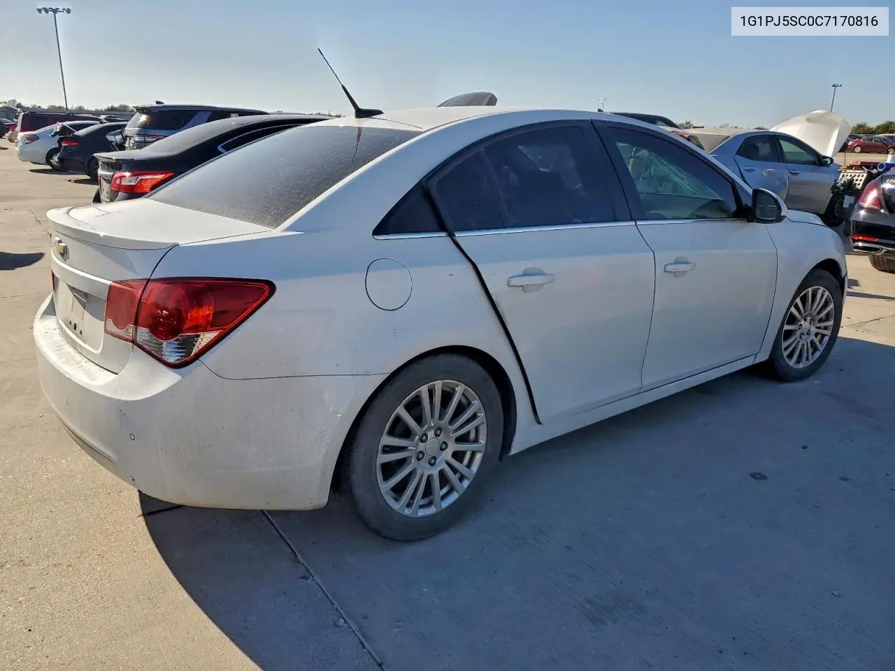 1G1PJ5SC0C7170816 2012 Chevrolet Cruze Eco