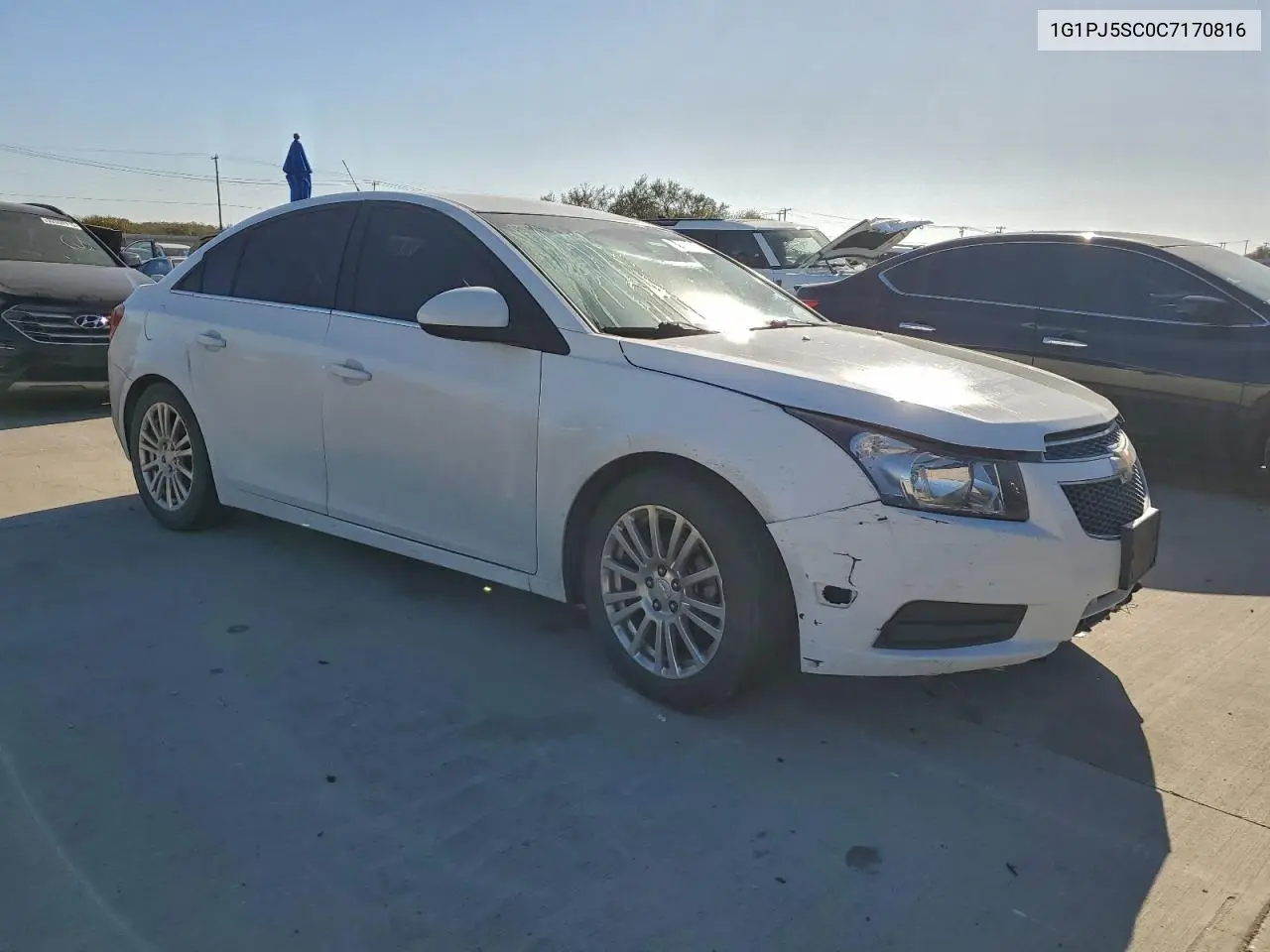 1G1PJ5SC0C7170816 2012 Chevrolet Cruze Eco