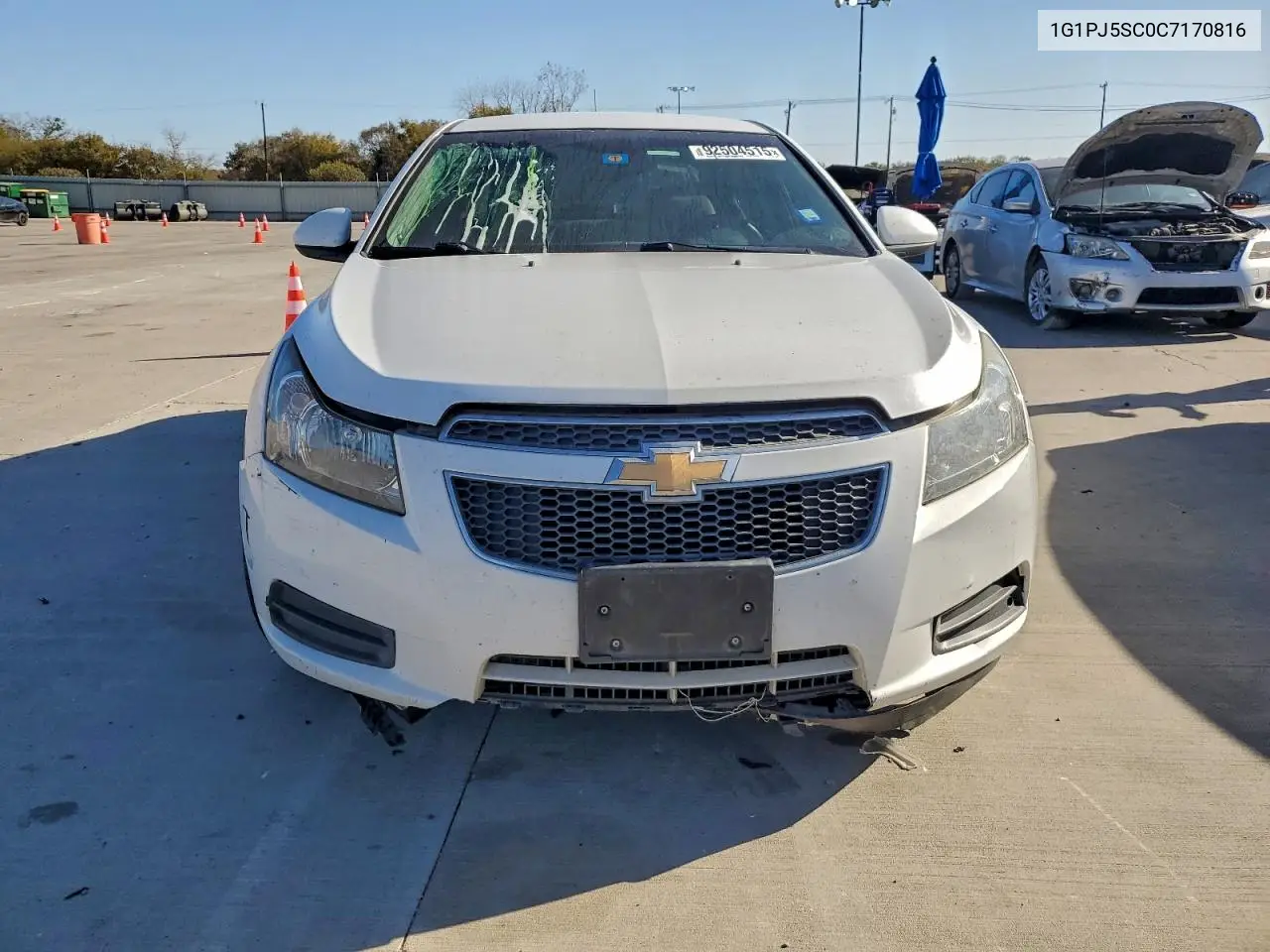 1G1PJ5SC0C7170816 2012 Chevrolet Cruze Eco