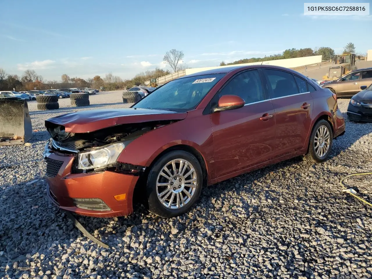 1G1PK5SC6C7258816 2012 Chevrolet Cruze Eco