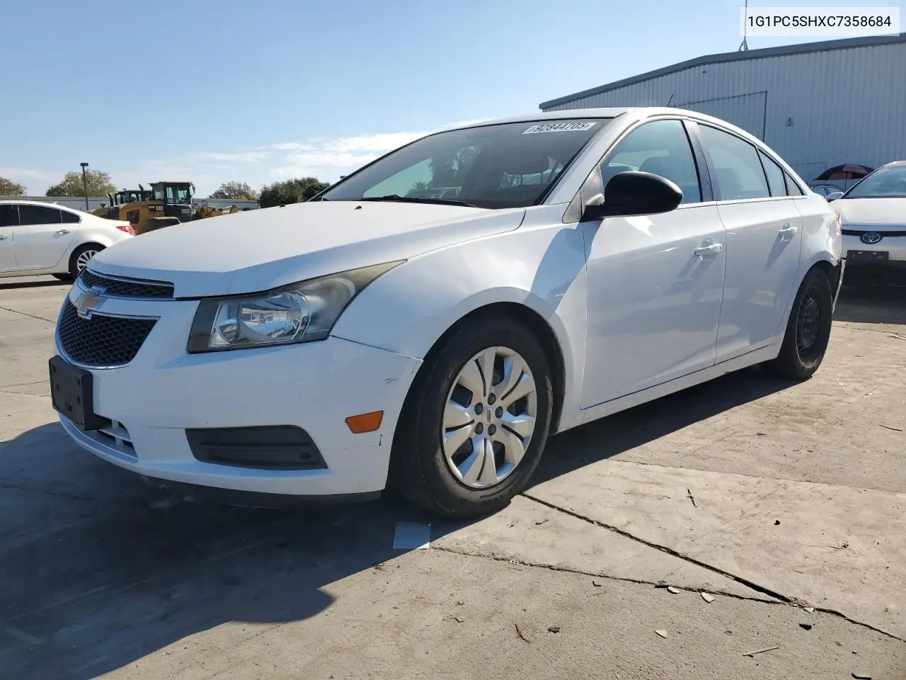 1G1PC5SHXC7358684 2012 Chevrolet Cruze Ls