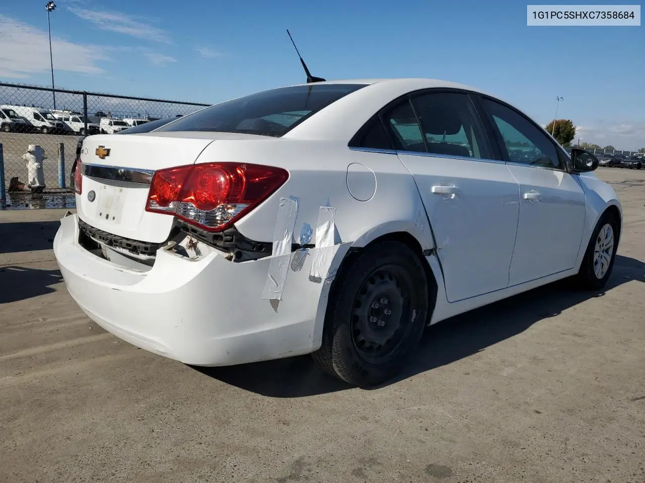 1G1PC5SHXC7358684 2012 Chevrolet Cruze Ls