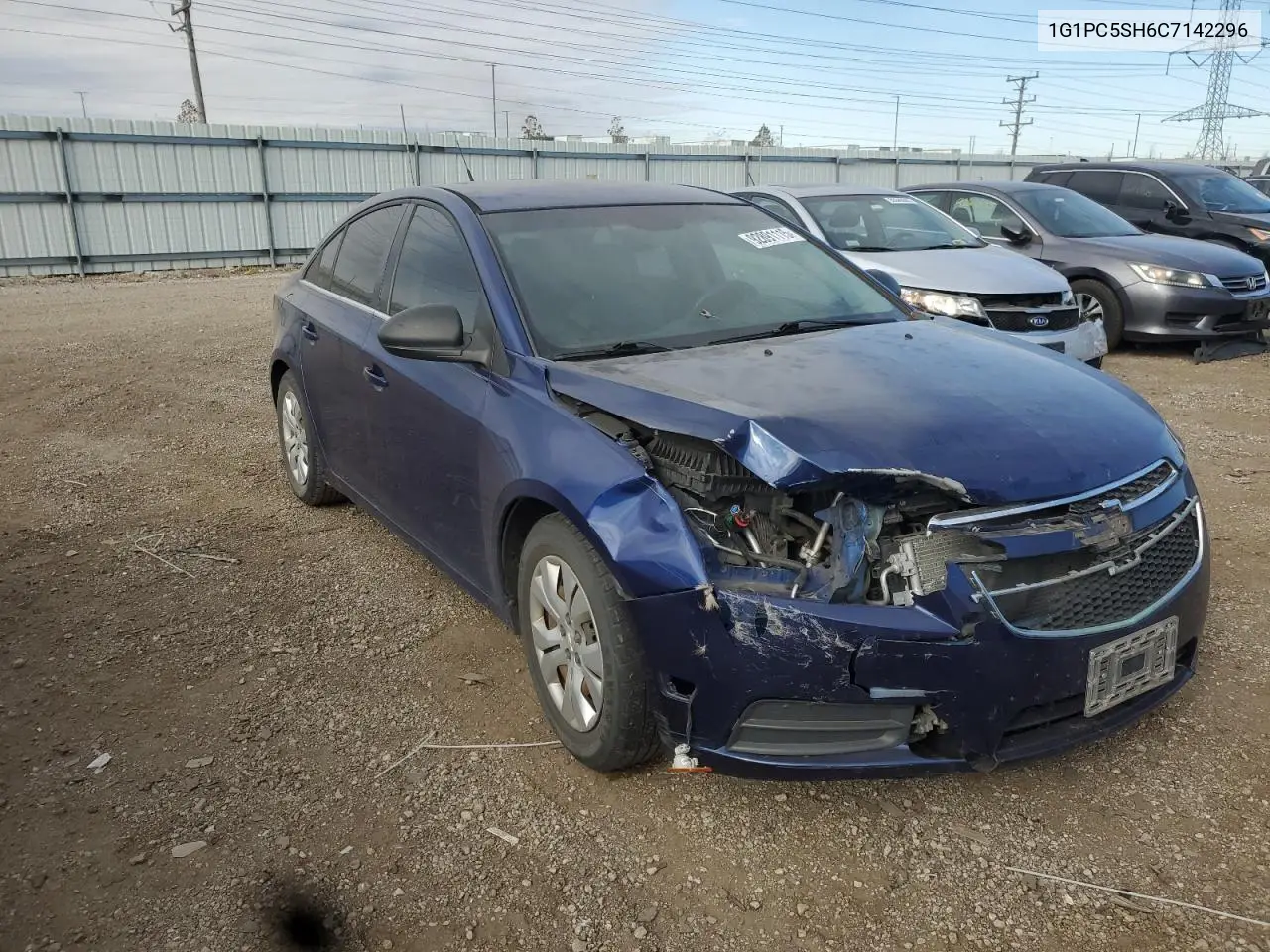 1G1PC5SH6C7142296 2012 Chevrolet Cruze Ls