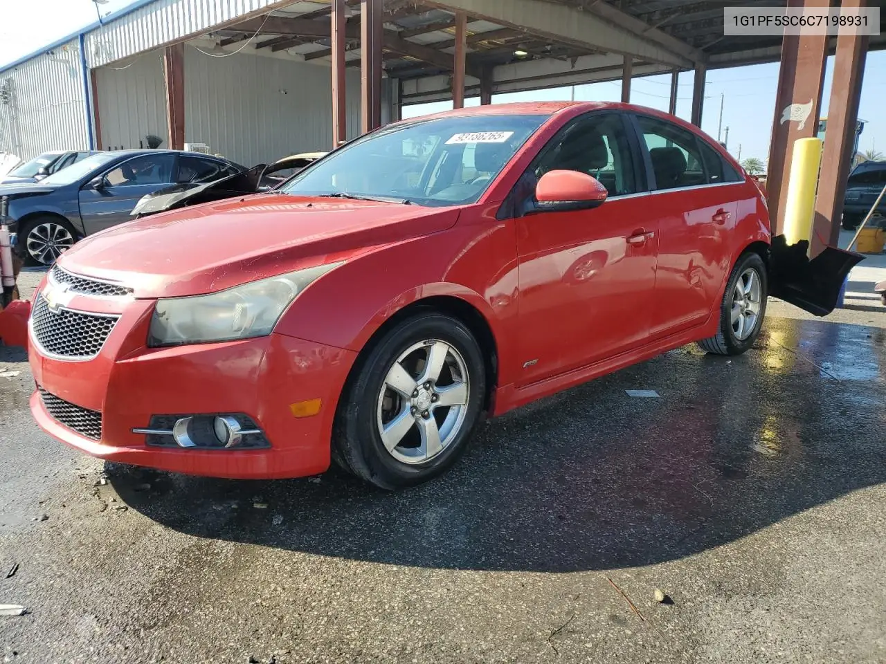 1G1PF5SC6C7198931 2012 Chevrolet Cruze Lt