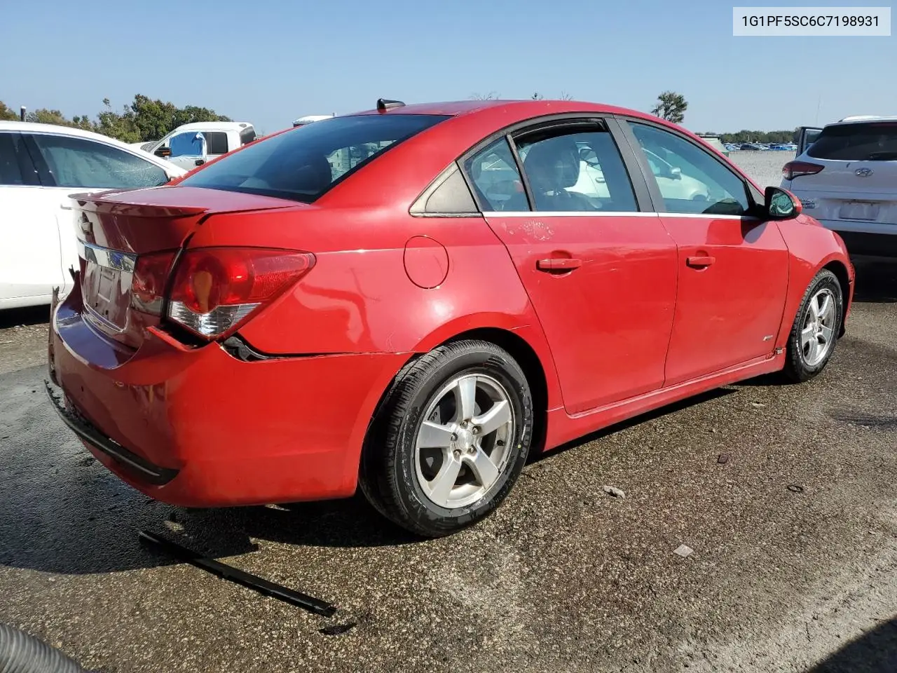 1G1PF5SC6C7198931 2012 Chevrolet Cruze Lt