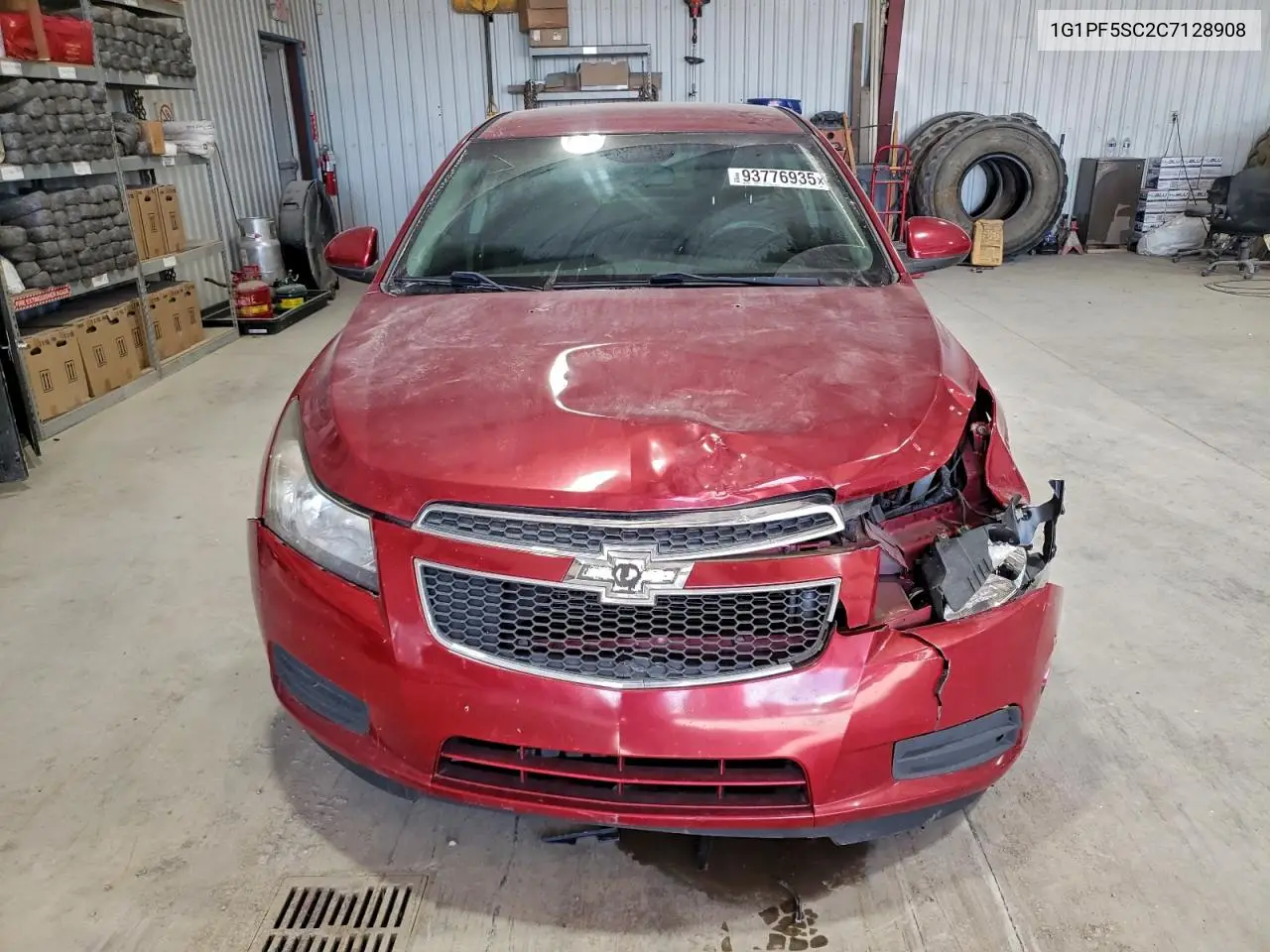 1G1PF5SC2C7128908 2012 Chevrolet Cruze Lt