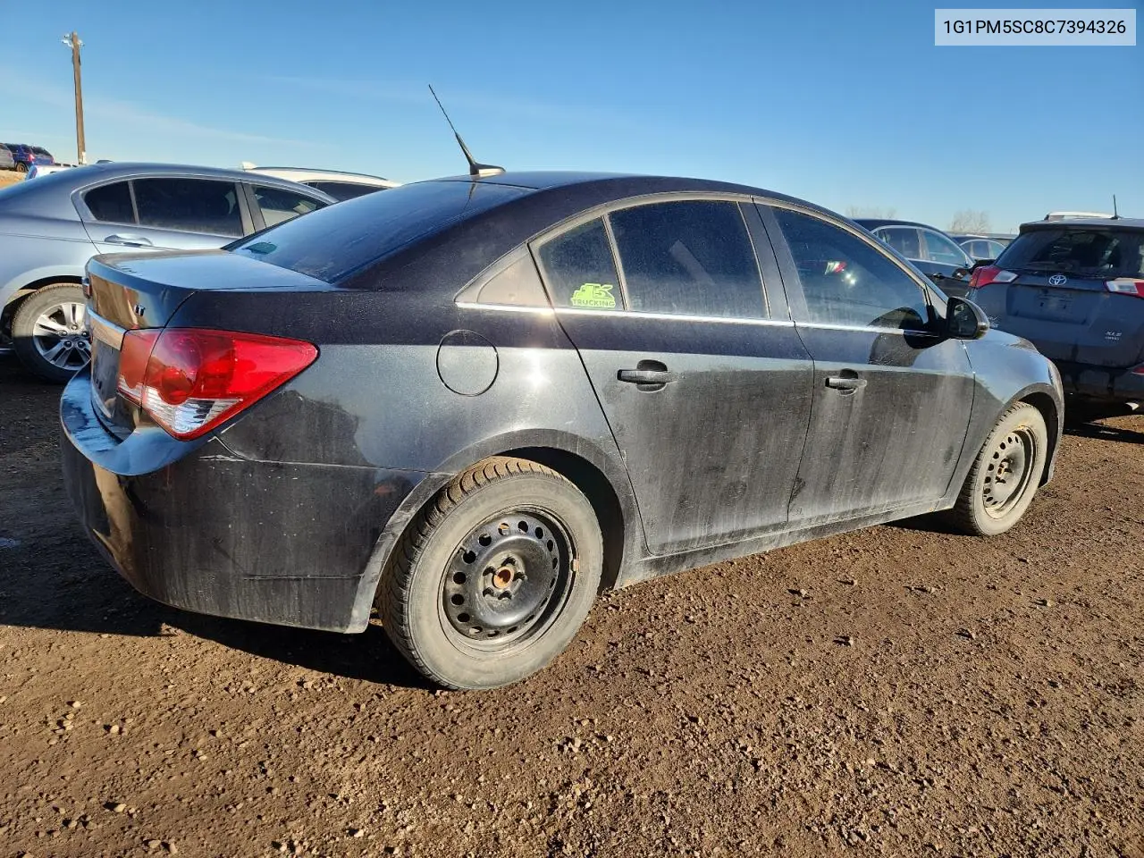 1G1PM5SC8C7394326 2012 Chevrolet Cruze Lt