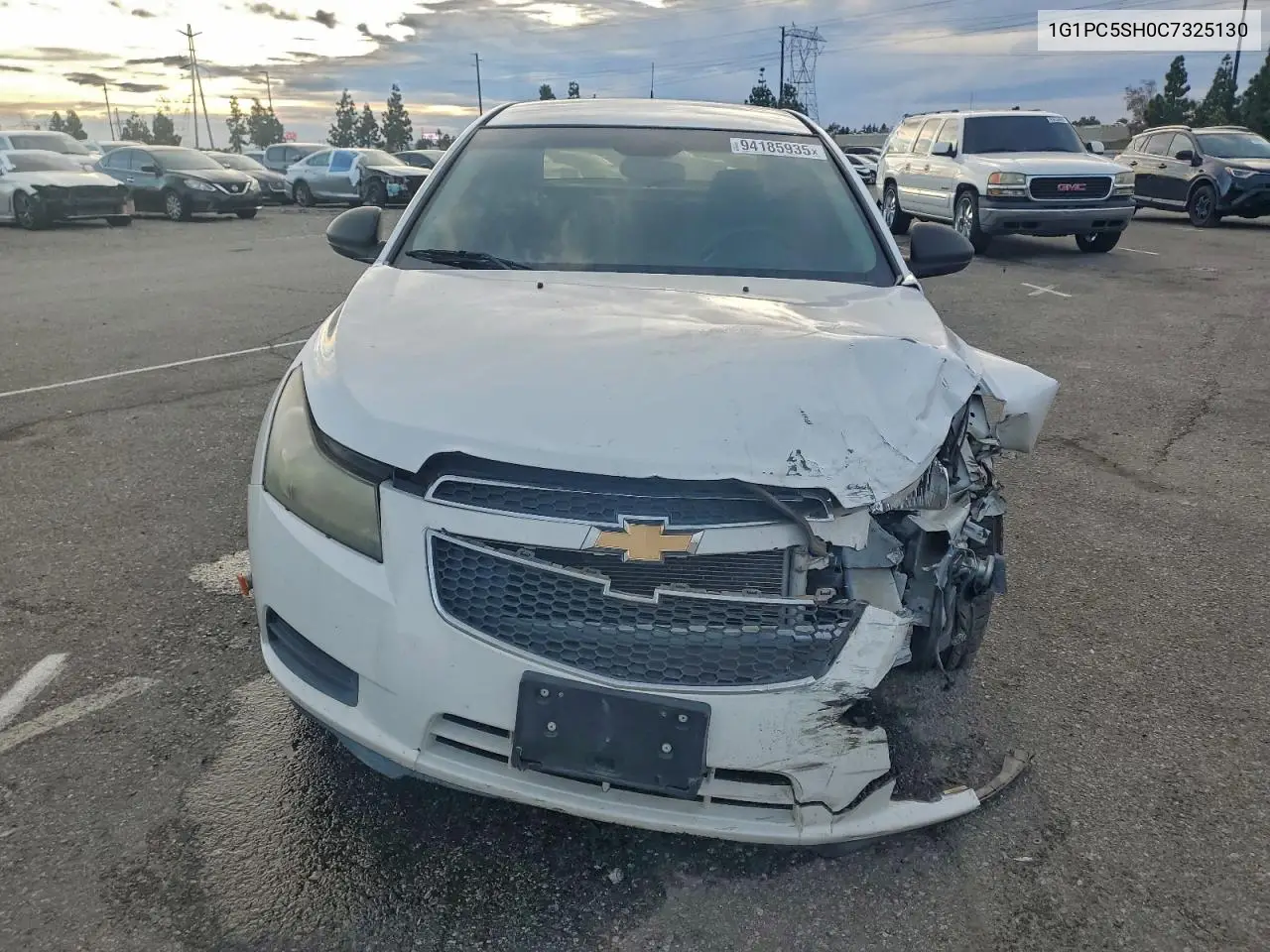 1G1PC5SH0C7325130 2012 Chevrolet Cruze Ls