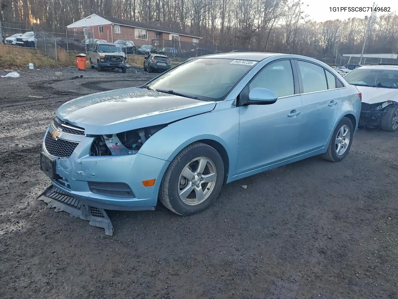 1G1PF5SC8C7149682 2012 Chevrolet Cruze Lt