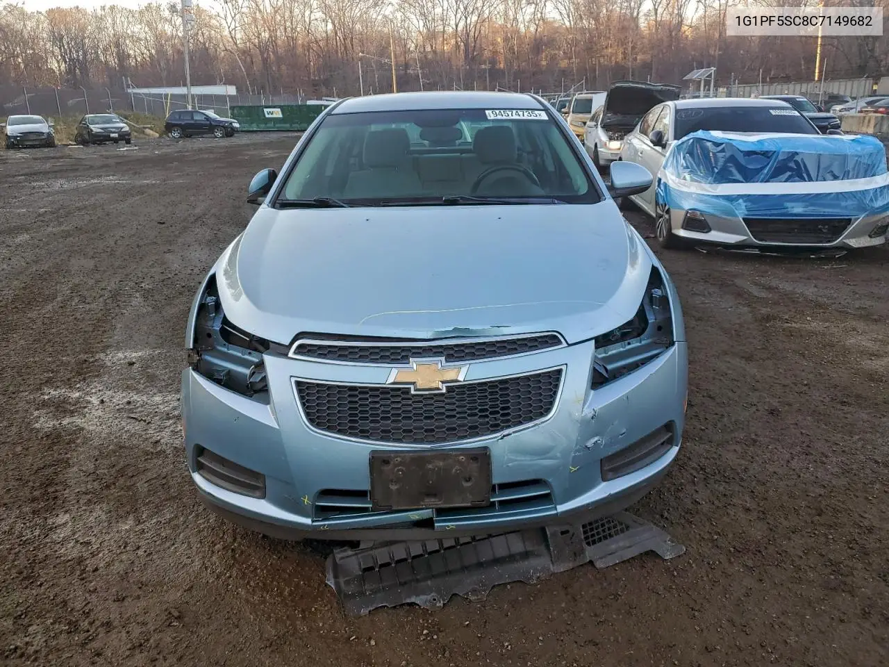 1G1PF5SC8C7149682 2012 Chevrolet Cruze Lt