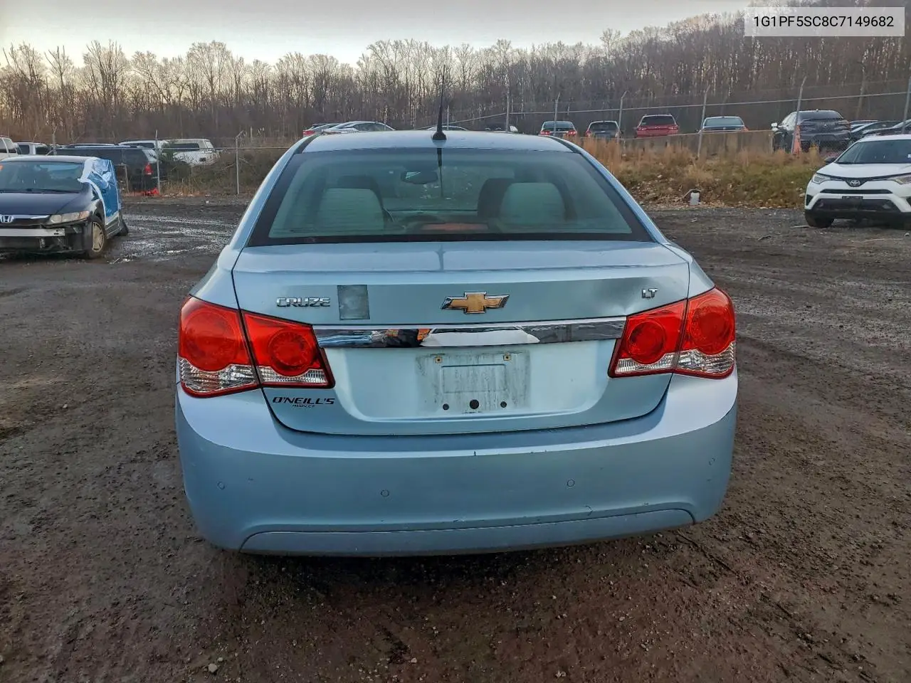 1G1PF5SC8C7149682 2012 Chevrolet Cruze Lt