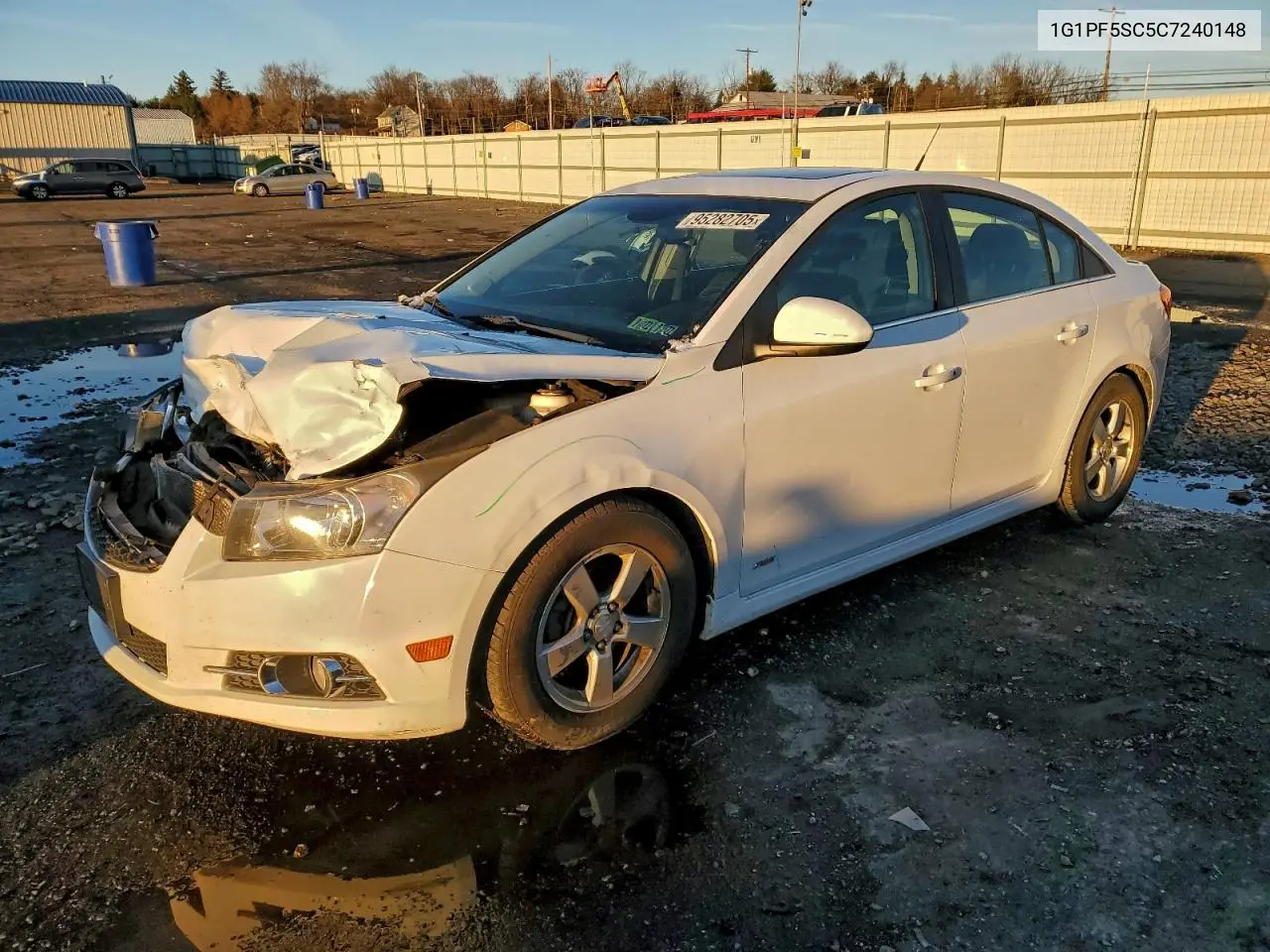 1G1PF5SC5C7240148 2012 Chevrolet Cruze Lt