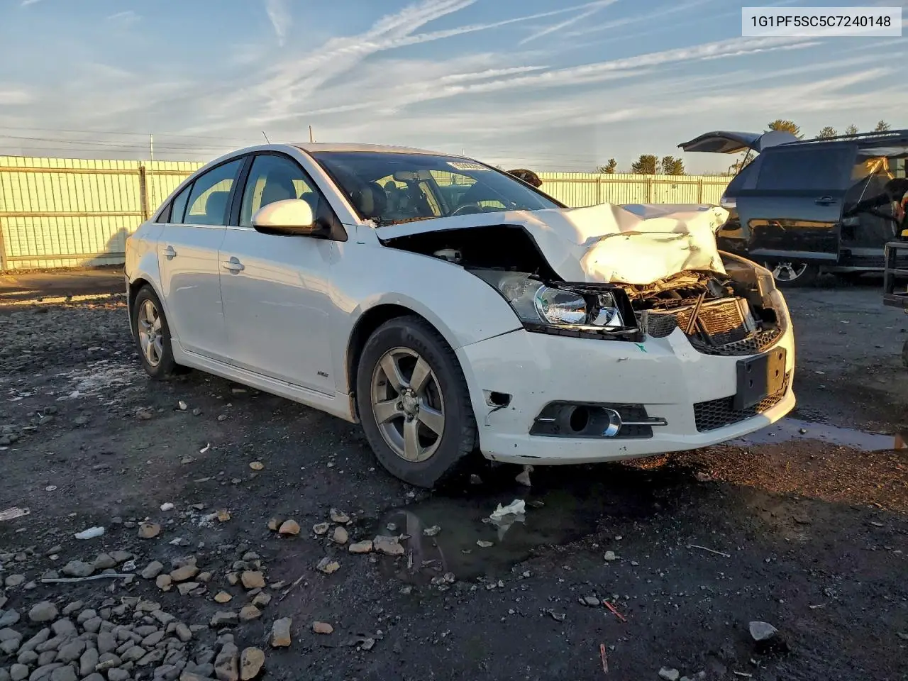 1G1PF5SC5C7240148 2012 Chevrolet Cruze Lt