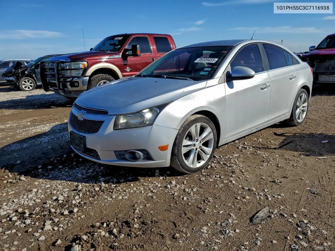 1G1PH5SC3C7116938 2012 Chevrolet Cruze Ltz