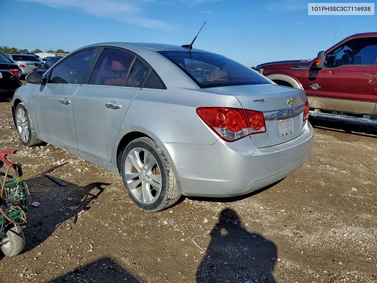 1G1PH5SC3C7116938 2012 Chevrolet Cruze Ltz