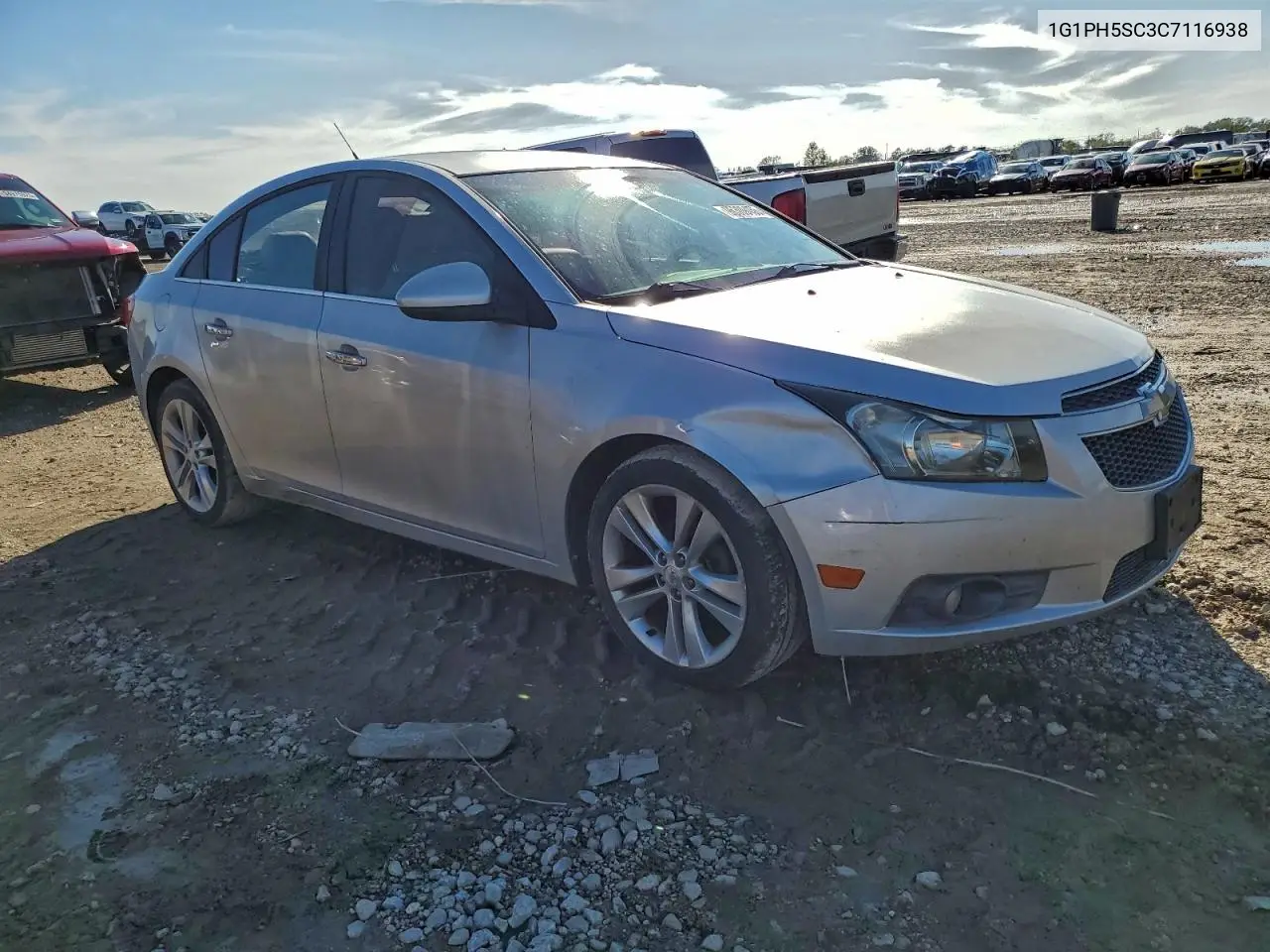 1G1PH5SC3C7116938 2012 Chevrolet Cruze Ltz