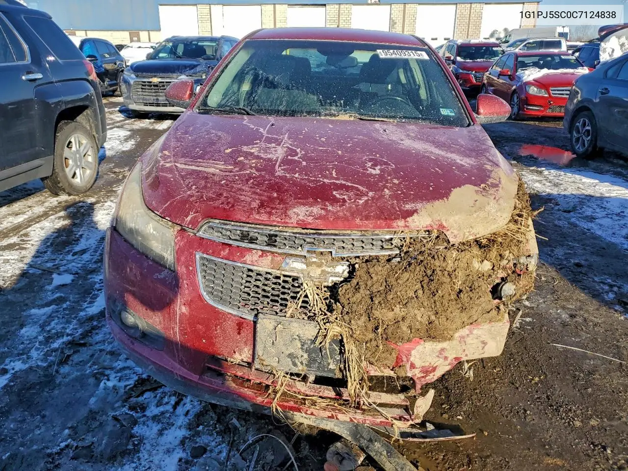 1G1PJ5SC0C7124838 2012 Chevrolet Cruze Eco