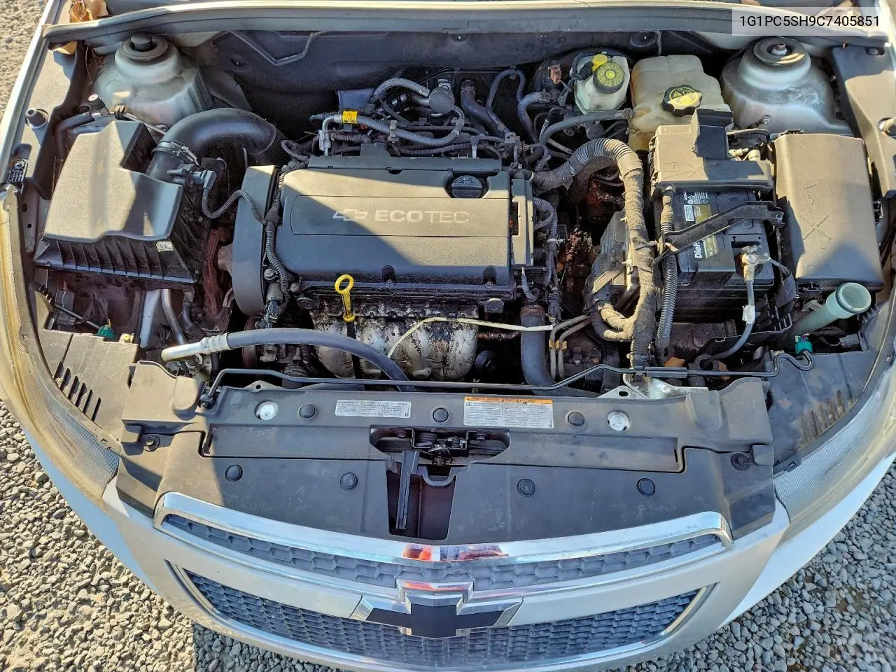 1G1PC5SH9C7405851 2012 Chevrolet Cruze Ls