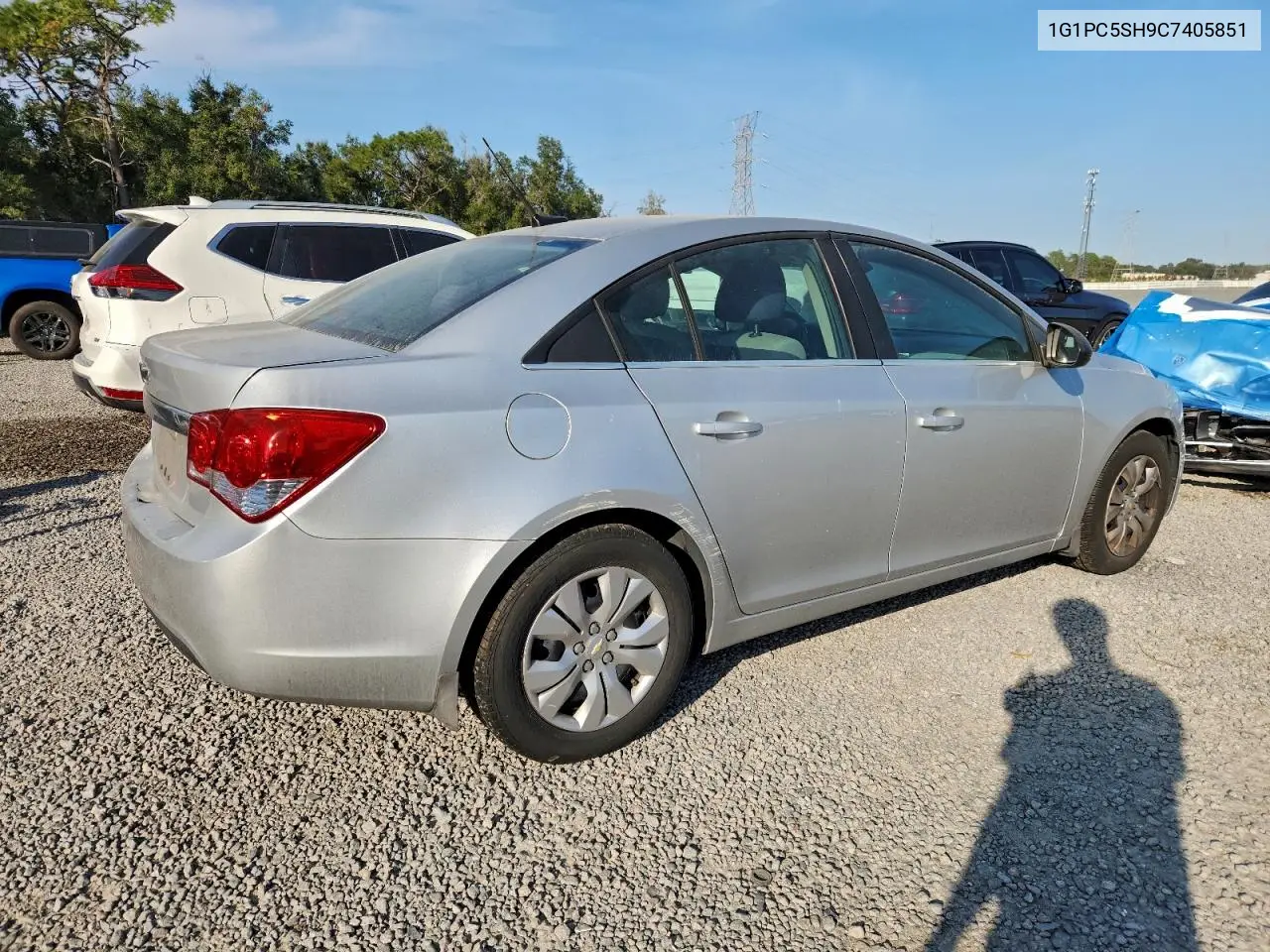 1G1PC5SH9C7405851 2012 Chevrolet Cruze Ls