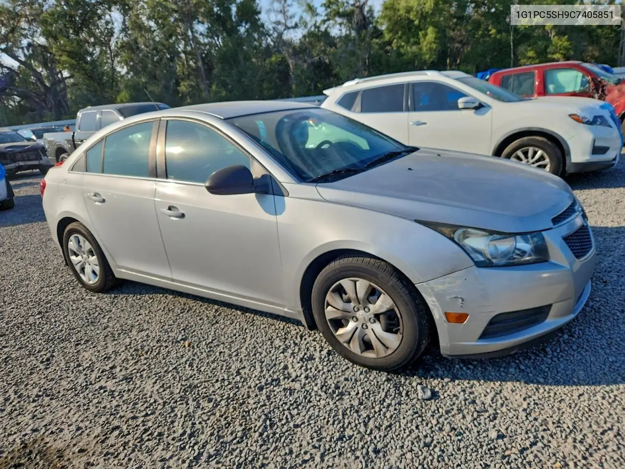 1G1PC5SH9C7405851 2012 Chevrolet Cruze Ls