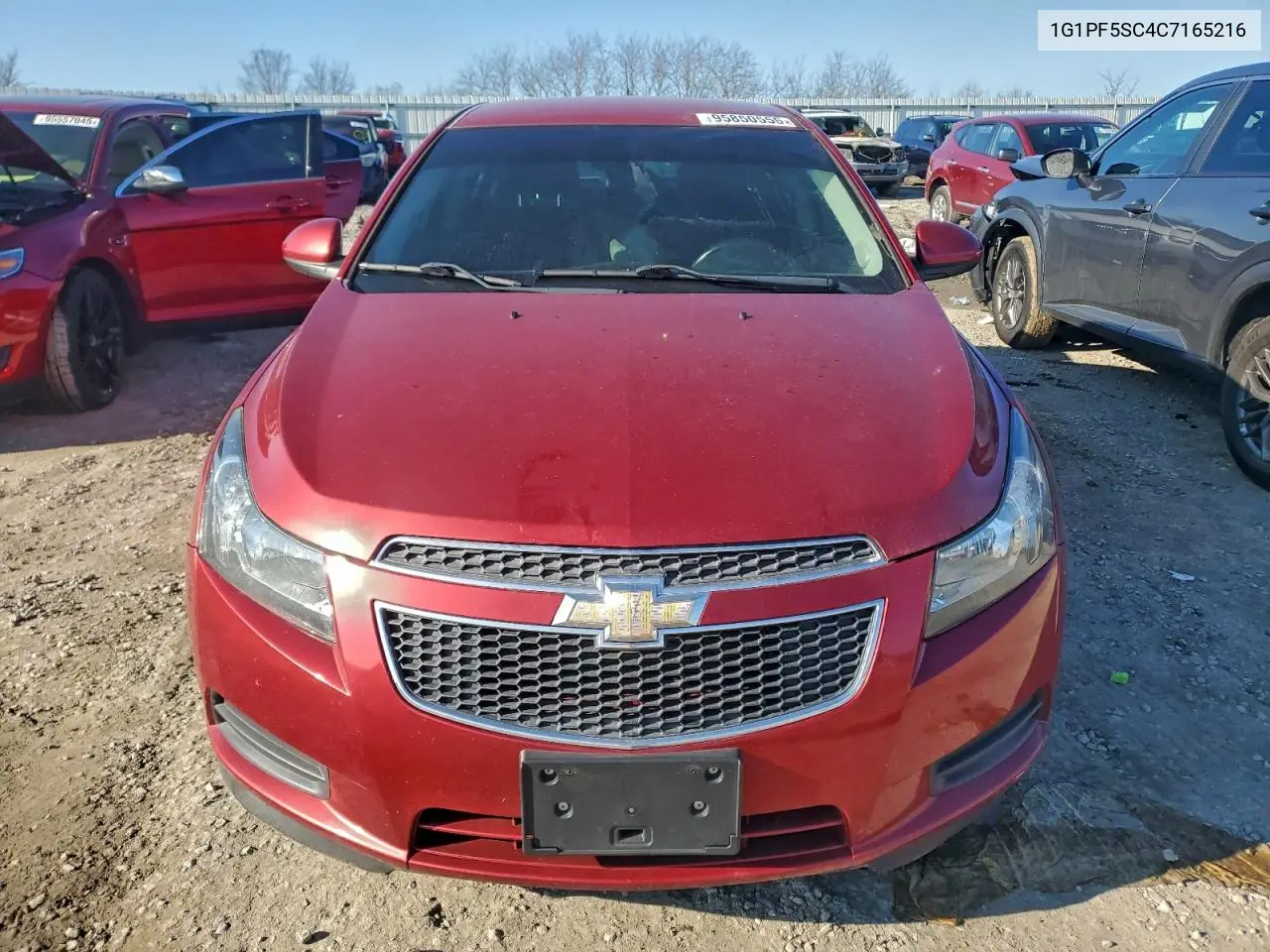 1G1PF5SC4C7165216 2012 Chevrolet Cruze Lt