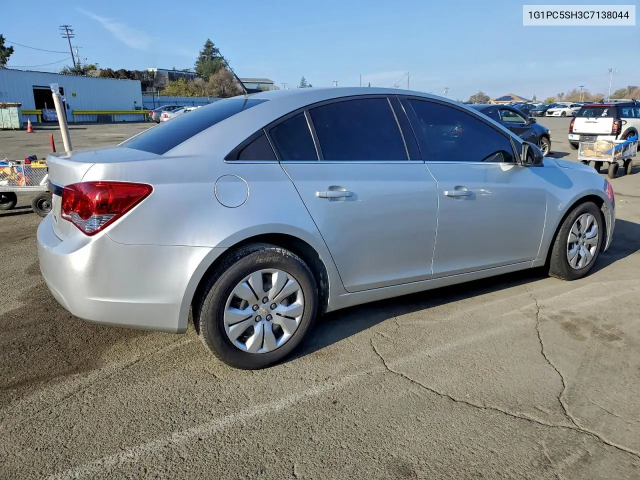 1G1PC5SH3C7138044 2012 Chevrolet Cruze Ls