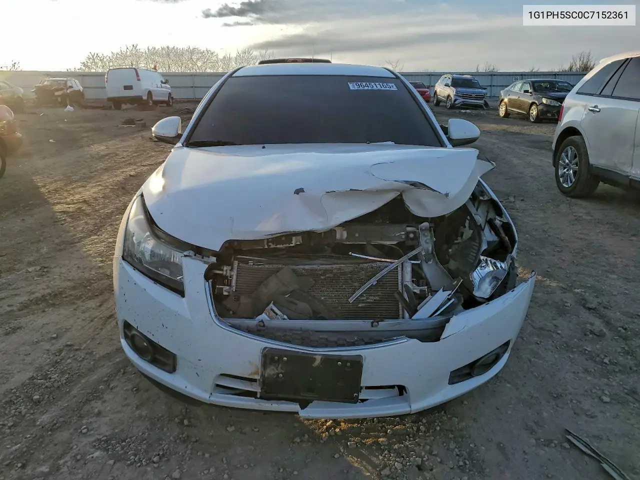 1G1PH5SC0C7152361 2012 Chevrolet Cruze Ltz