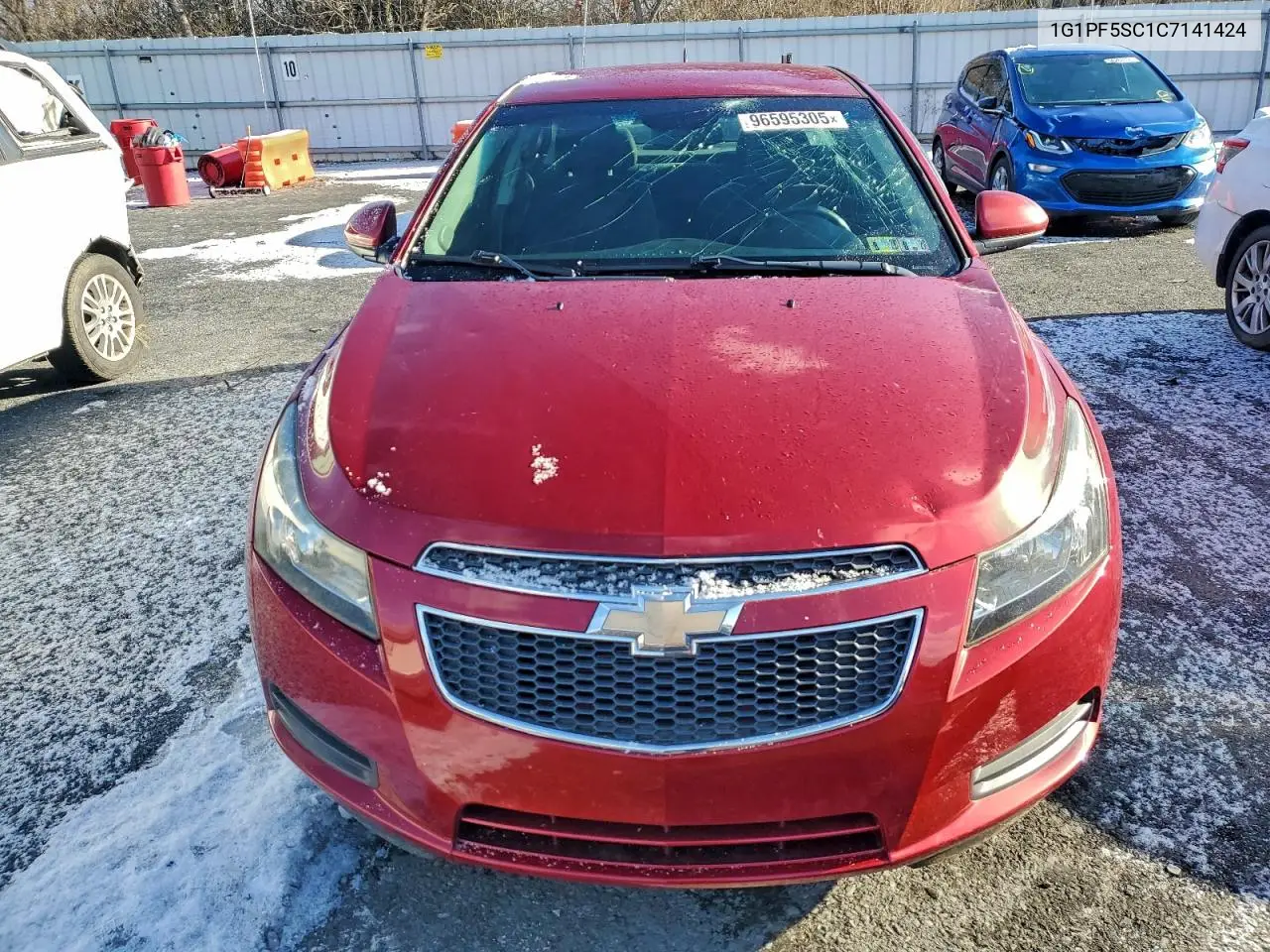 1G1PF5SC1C7141424 2012 Chevrolet Cruze Lt