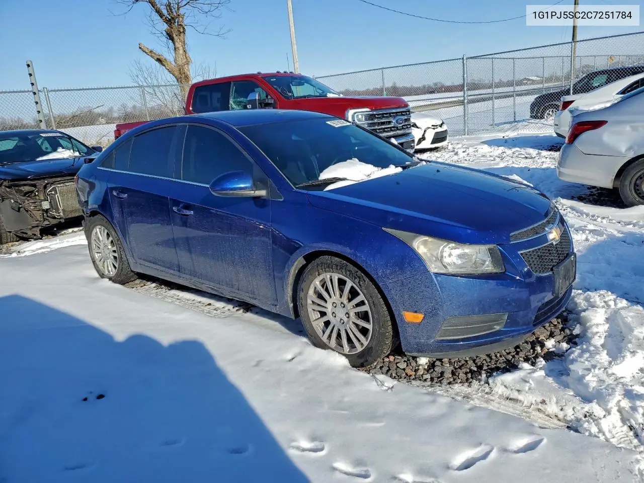 1G1PJ5SC2C7251784 2012 Chevrolet Cruze Eco