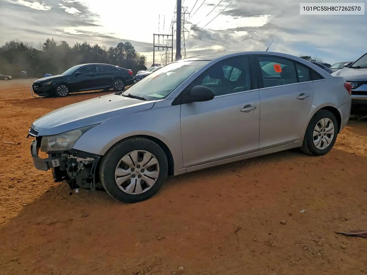 1G1PC5SH8C7262570 2012 Chevrolet Cruze Ls