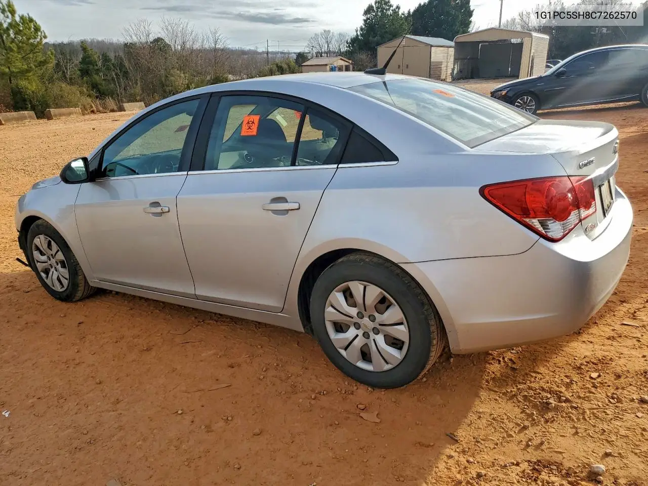 1G1PC5SH8C7262570 2012 Chevrolet Cruze Ls