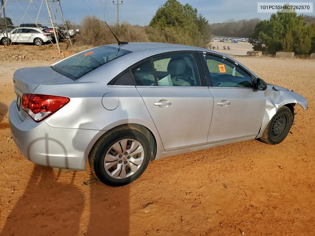 1G1PC5SH8C7262570 2012 Chevrolet Cruze Ls