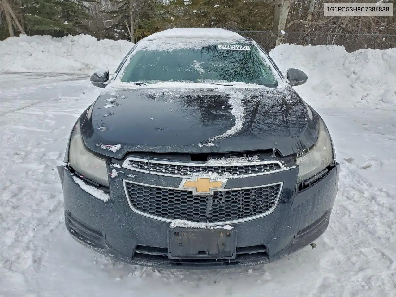 1G1PC5SH8C7386838 2012 Chevrolet Cruze Ls