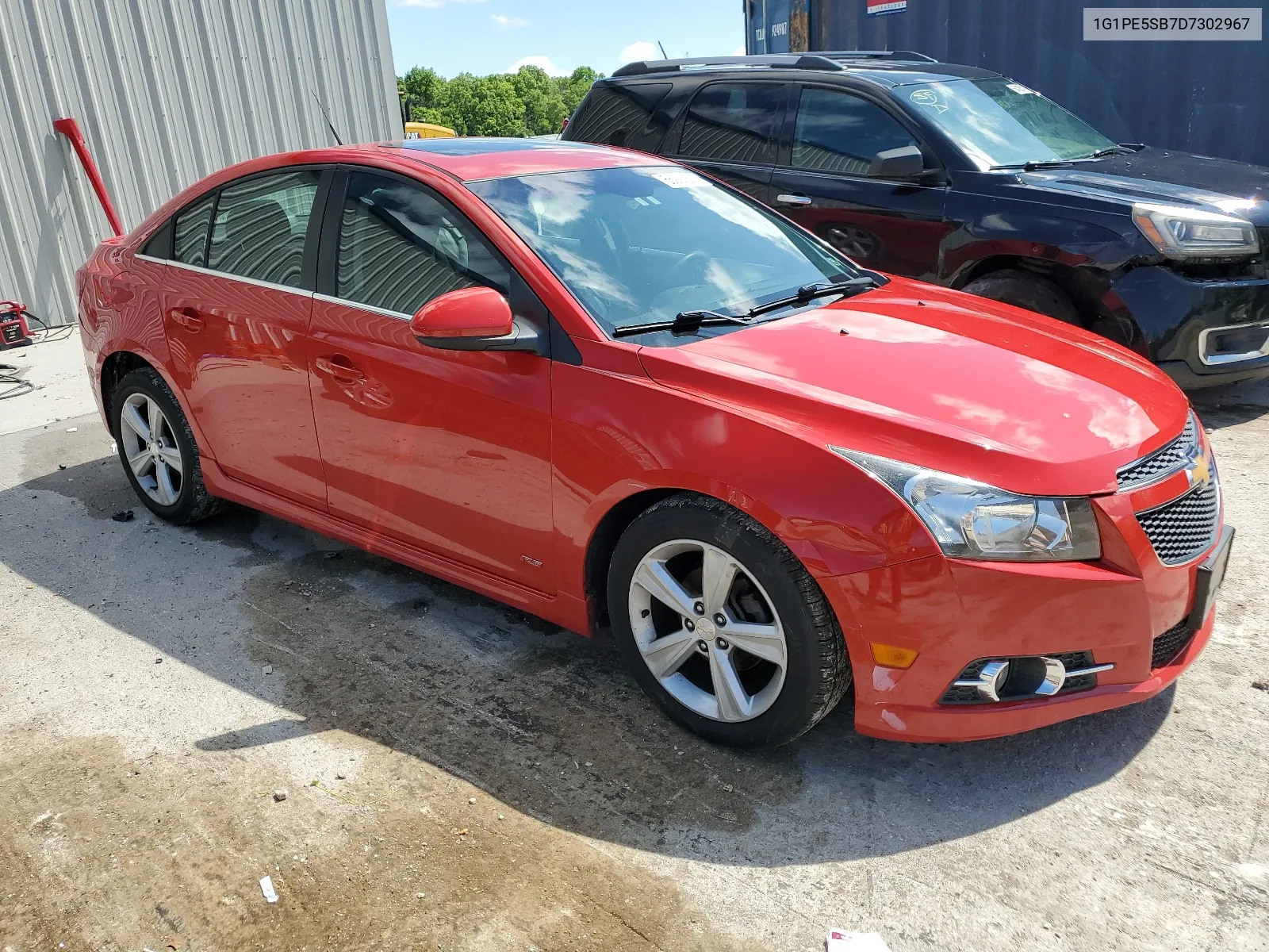 1G1PE5SB7D7302967 2013 Chevrolet Cruze Lt