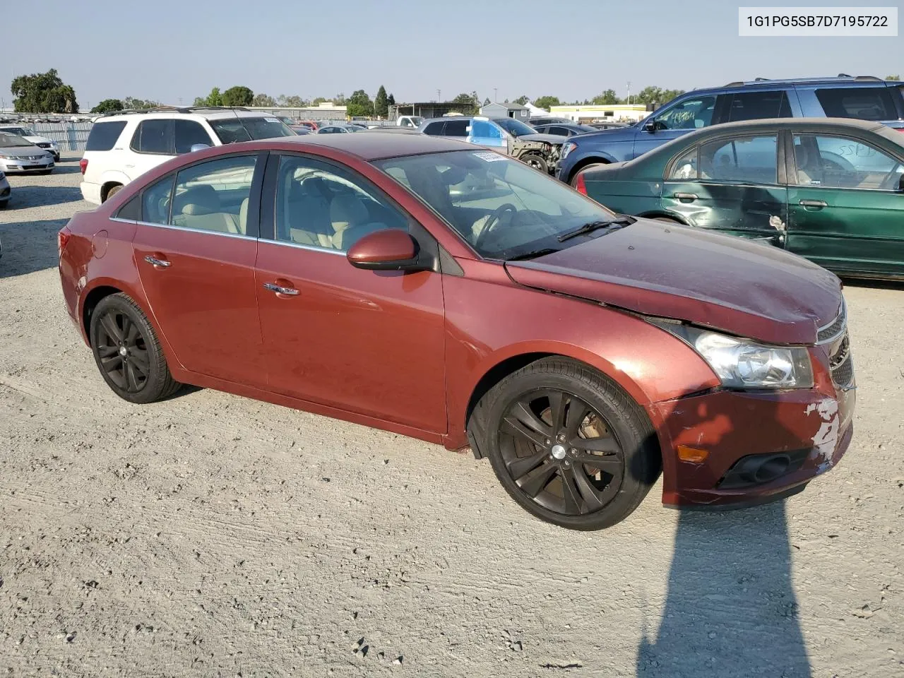 1G1PG5SB7D7195722 2013 Chevrolet Cruze Ltz