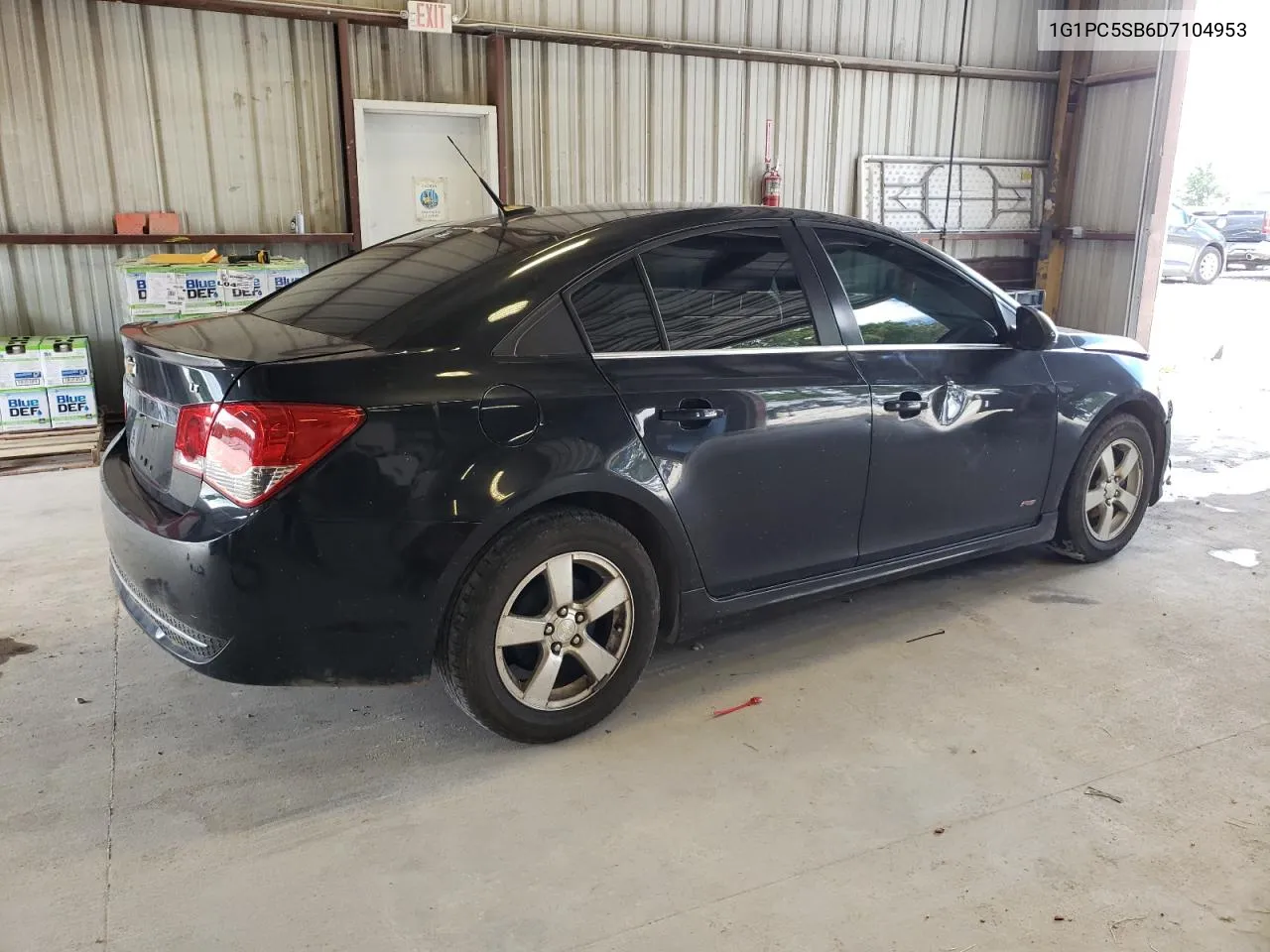 2013 Chevrolet Cruze Lt VIN: 1G1PC5SB6D7104953 Lot: 60383234